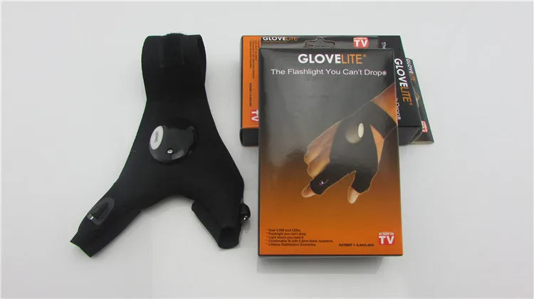 Flashlight gloves