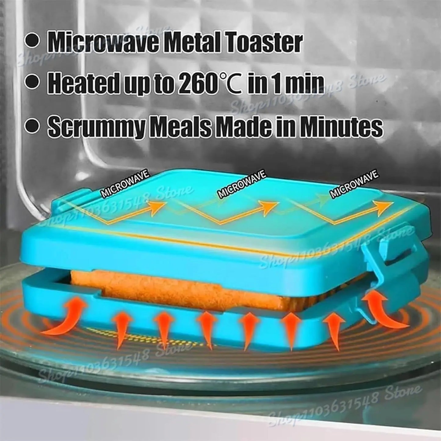 Microwave Toastie Sandwich Maker